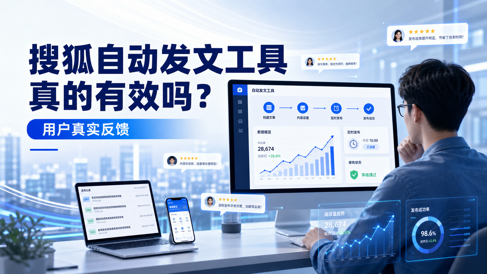 搜狐自动发文工具真的有效吗？玉树用户的真实反馈